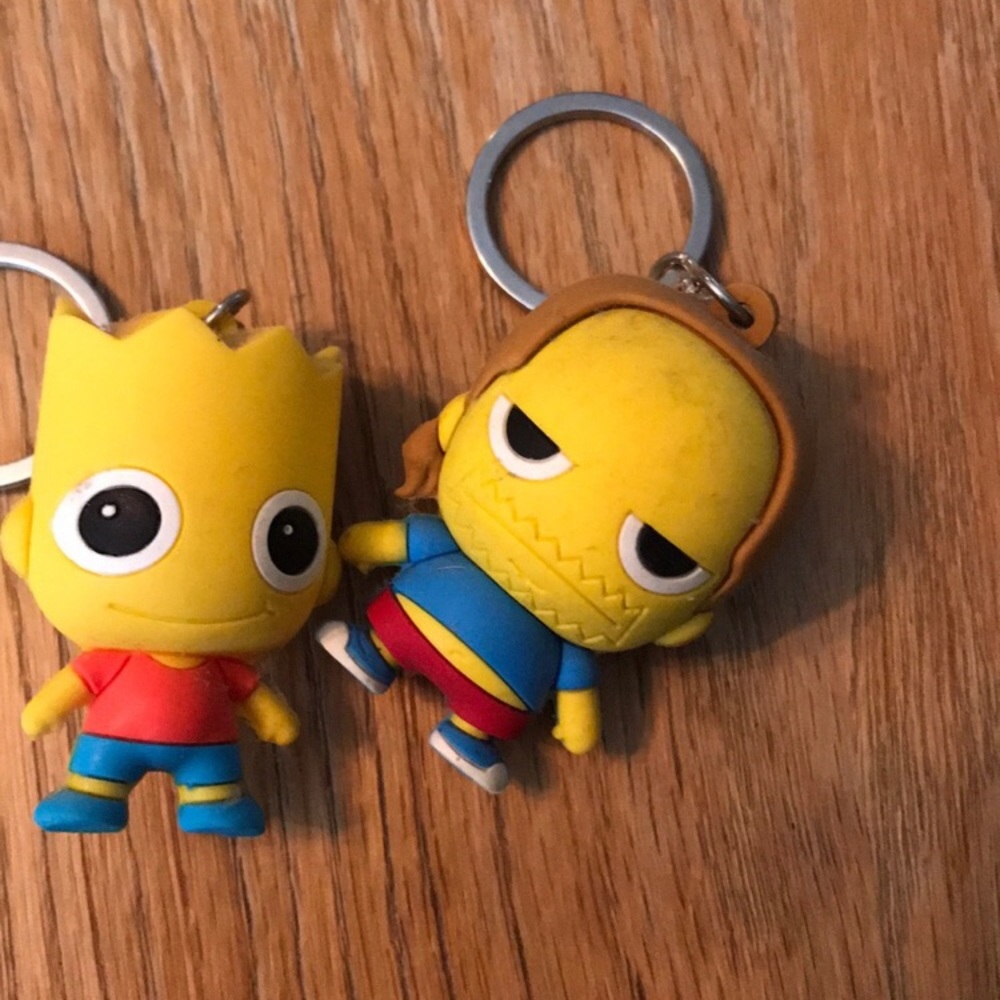 Simpson Collectible Key Chains Bundle - image 3